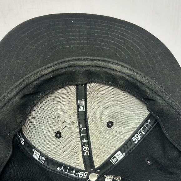 NEW ERA HC Head Coach Black Blue Raiders SnapBack Cap Hat - Picture 10 of 10